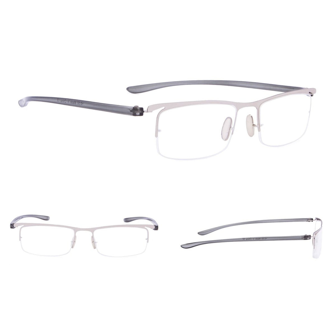 3 Pack Half-Rim Reading Glasses