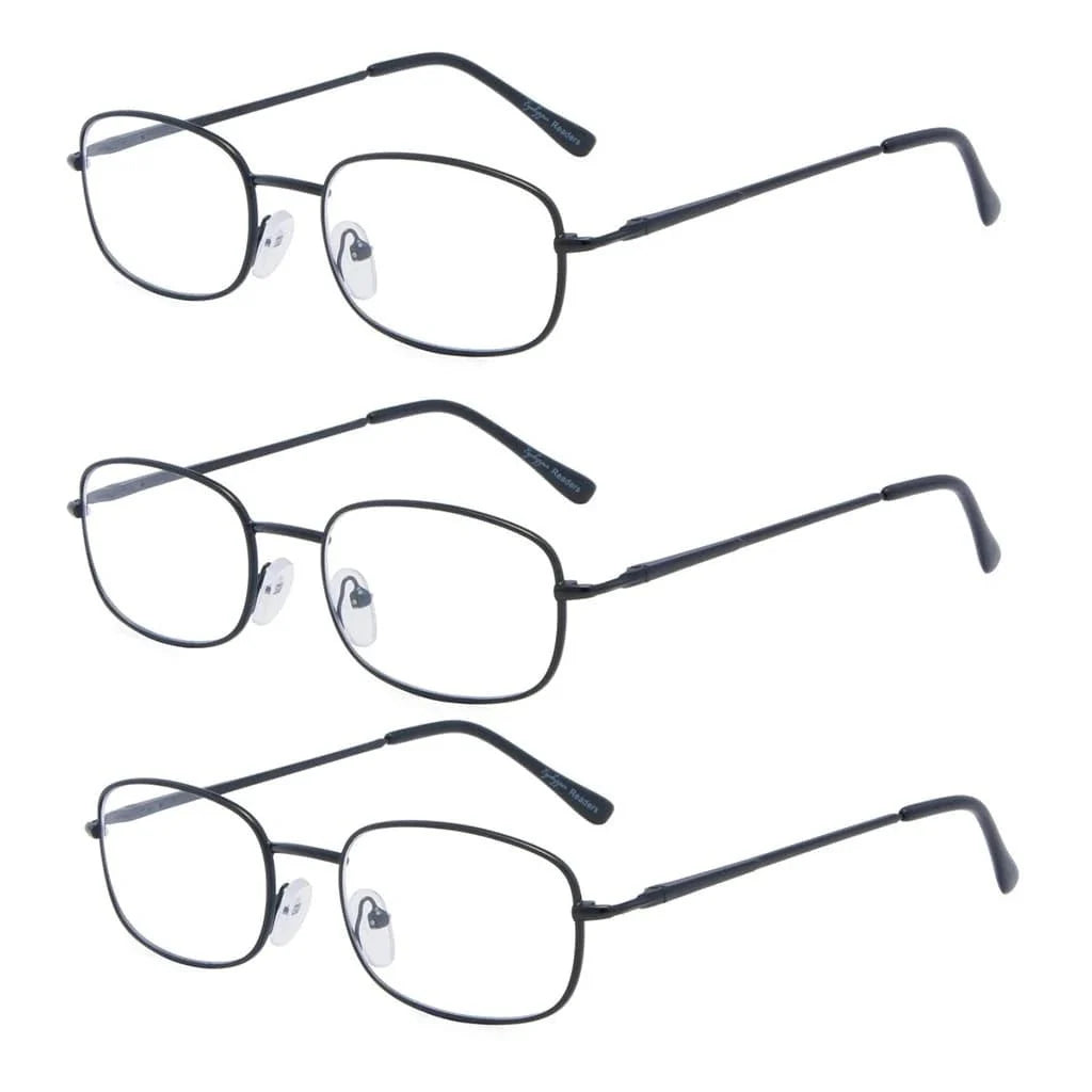 3 Pack Metal Frame Reading Glasses R3232