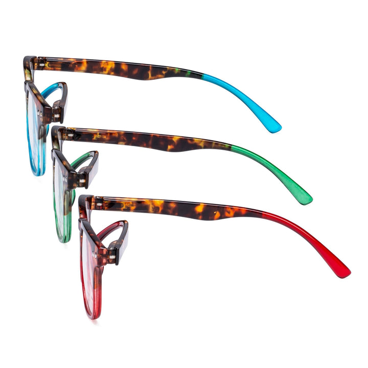 Paquete de 3 gafas de lectura vintage R079D