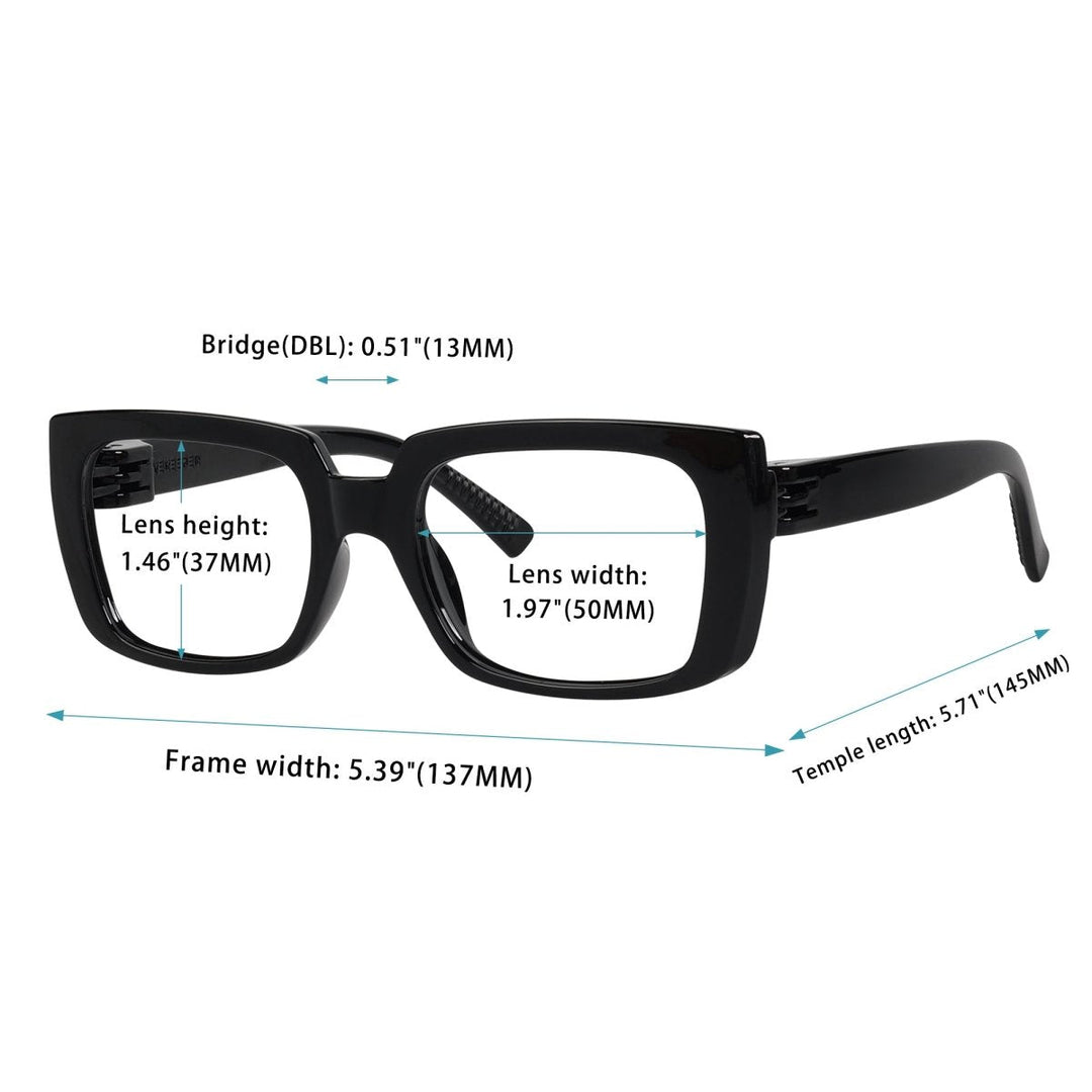 30% Blue Light Blocking Metalless Eyeglasses