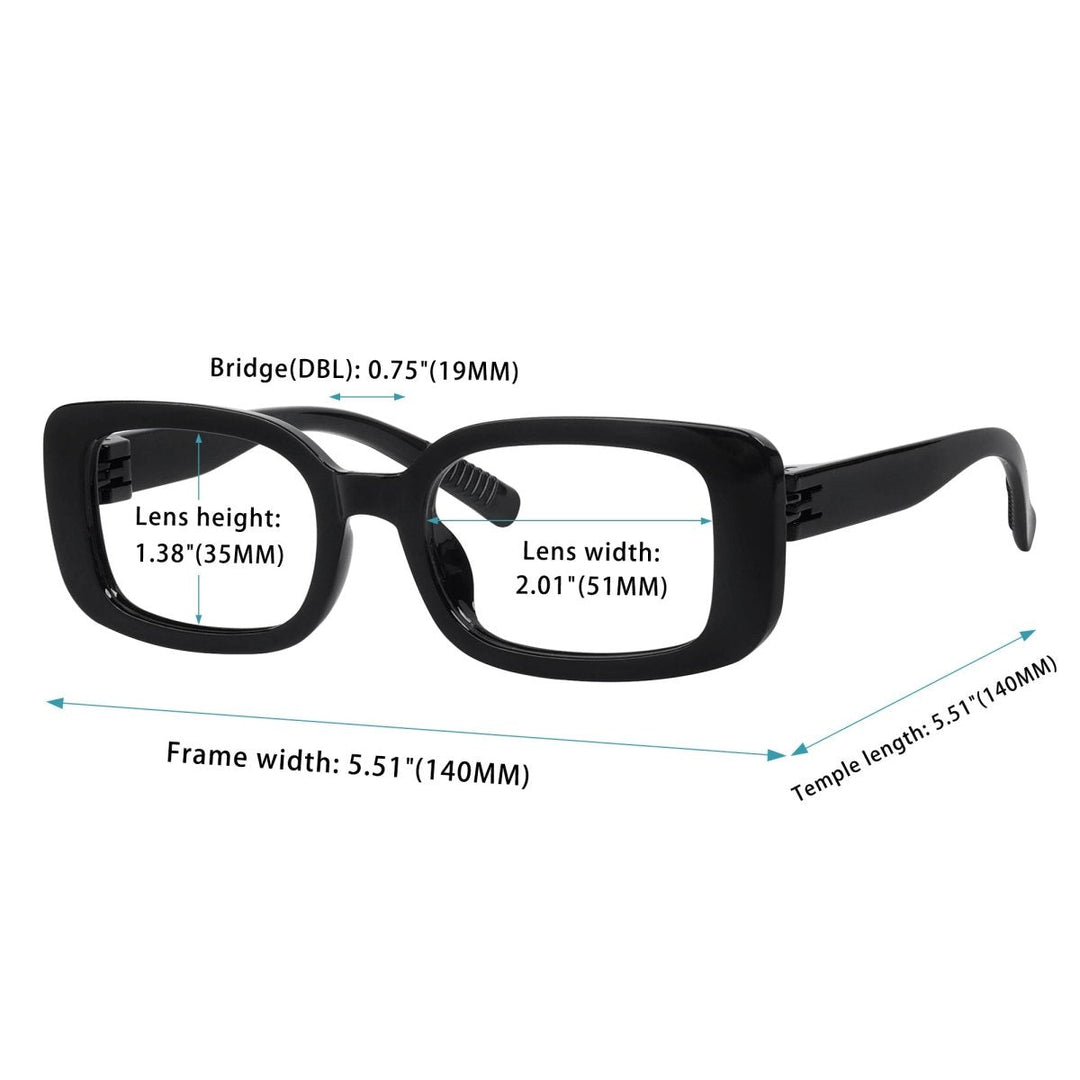 30% Blue Light Blocking Metalless Eyeglasses