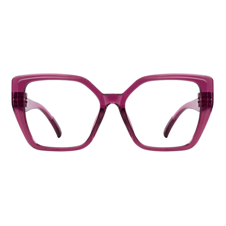 30% Blue Light Blocking Oversized Metalless Eyeglasses