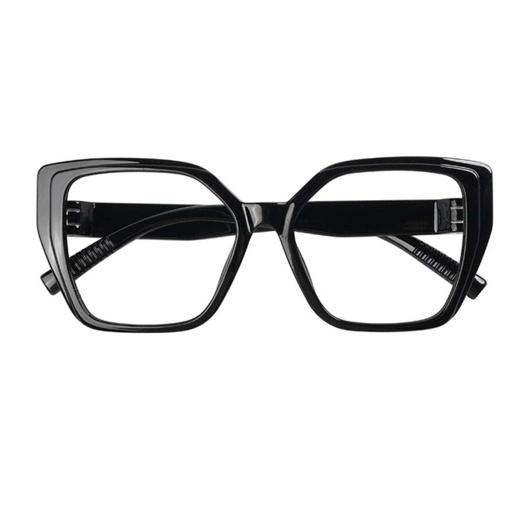 30% Blue Light Blocking Oversized Metalless Eyeglasses