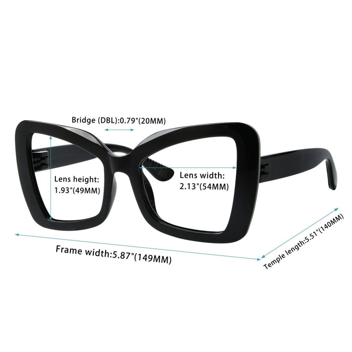 30% Blue Light Blocking Metalless Eyeglasses