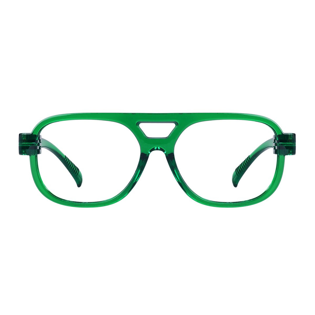 30% Blue Light Blocking Pilot Metalless Eyeglasses