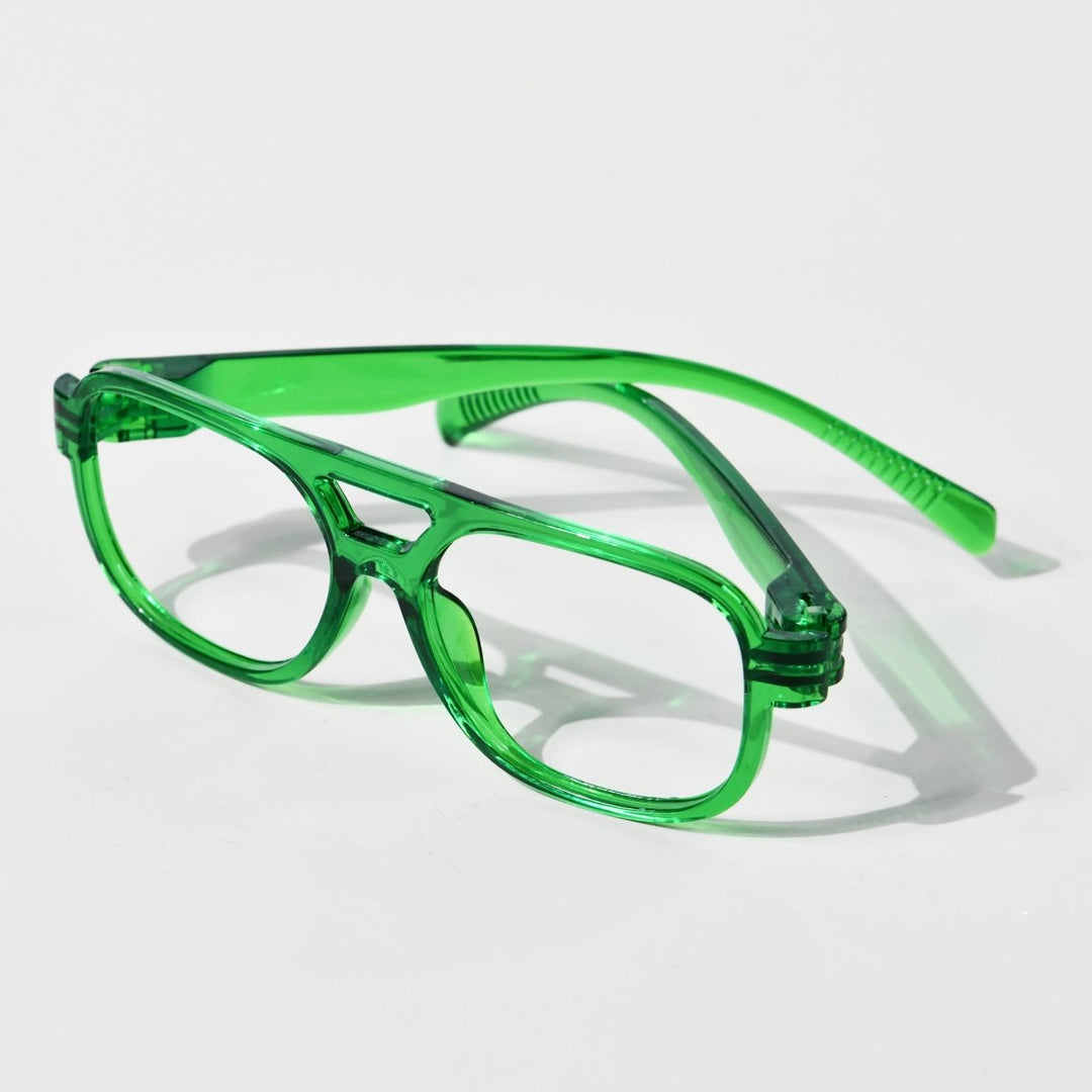 30% Blue Light Blocking Pilot Metalless Eyeglasses