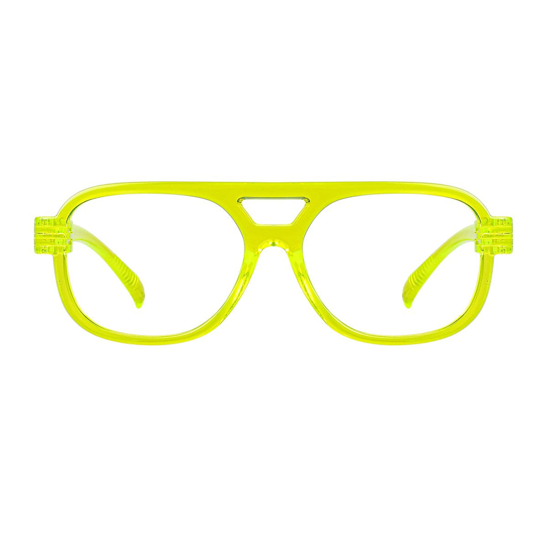 30% Blue Light Blocking Pilot Metalless Eyeglasses