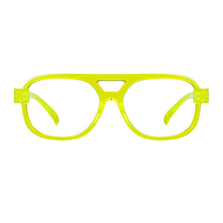 30% Blue Light Blocking Pilot Metalless Eyeglasses