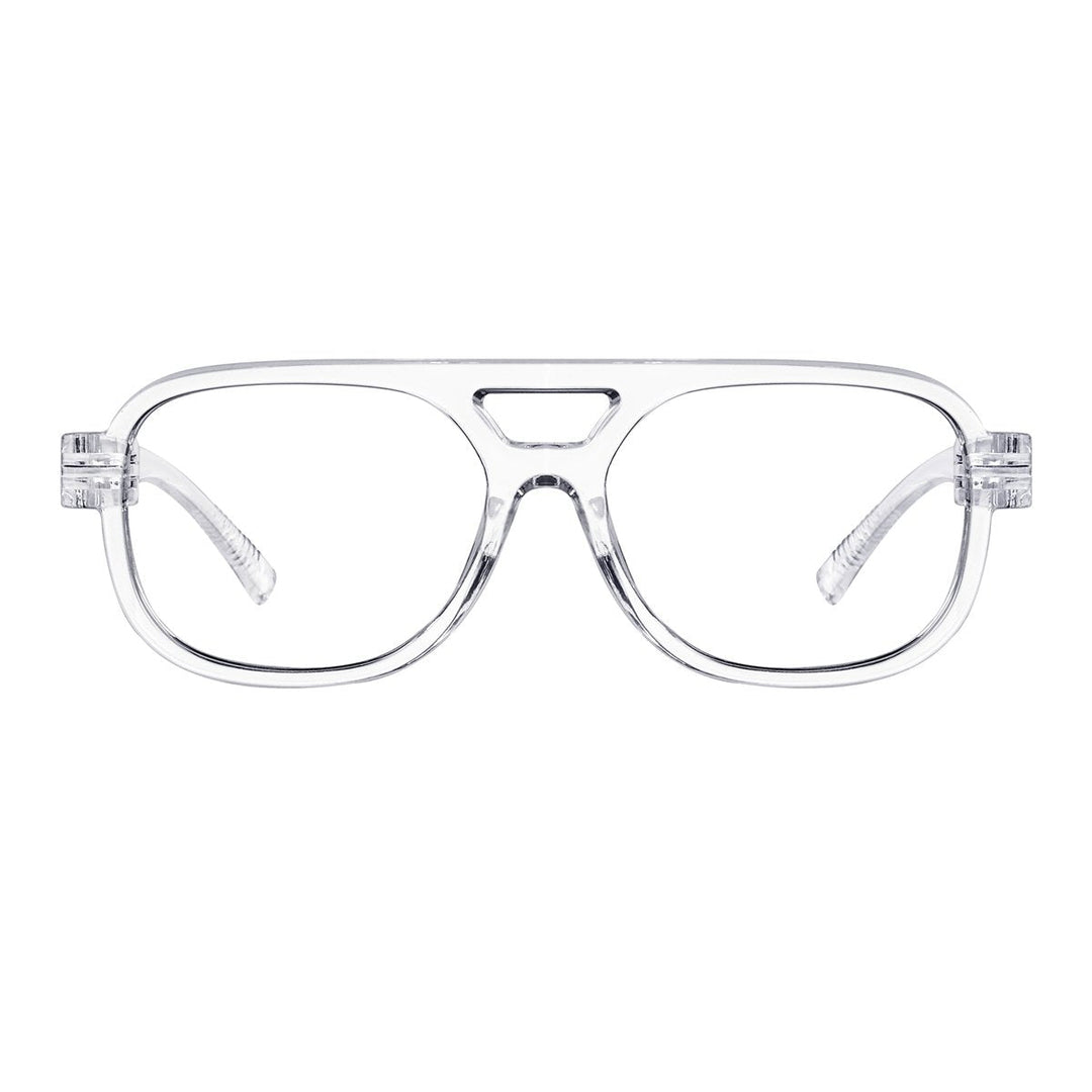 30% Blue Light Blocking Pilot Metalless Eyeglasses