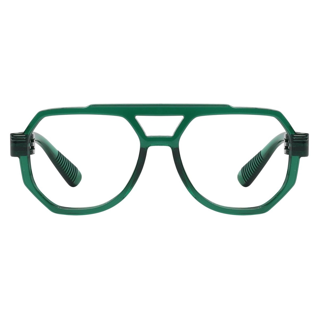 30% Blue Light Blocking Pilot Metalless Eyeglasses