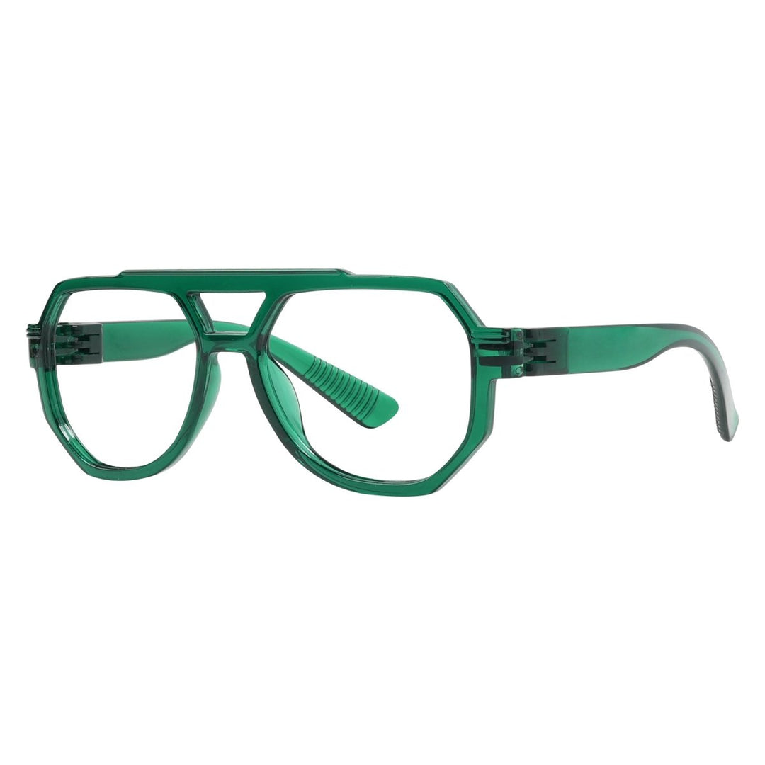 30% Blue Light Blocking Pilot Metalless Eyeglasses