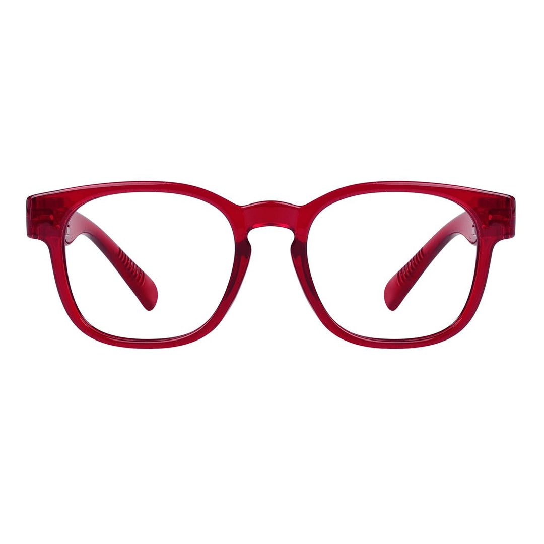 30% Blue Light Blocking Square Metalless Eyeglasses