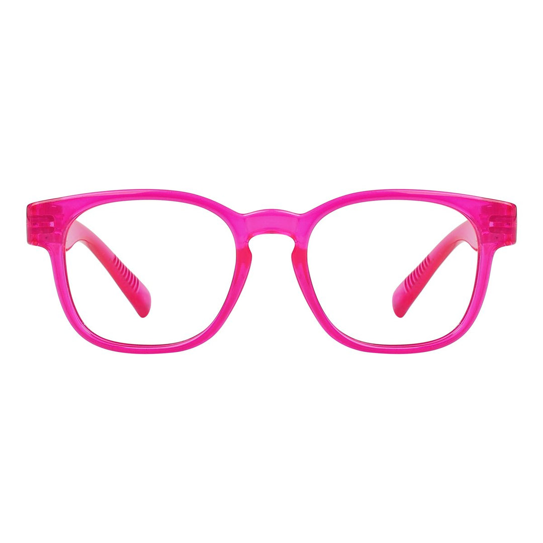 30% Blue Light Blocking Square Metalless Eyeglasses