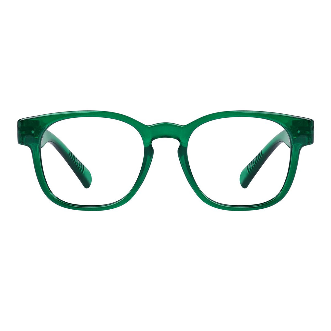 30% Blue Light Blocking Square Metalless Eyeglasses