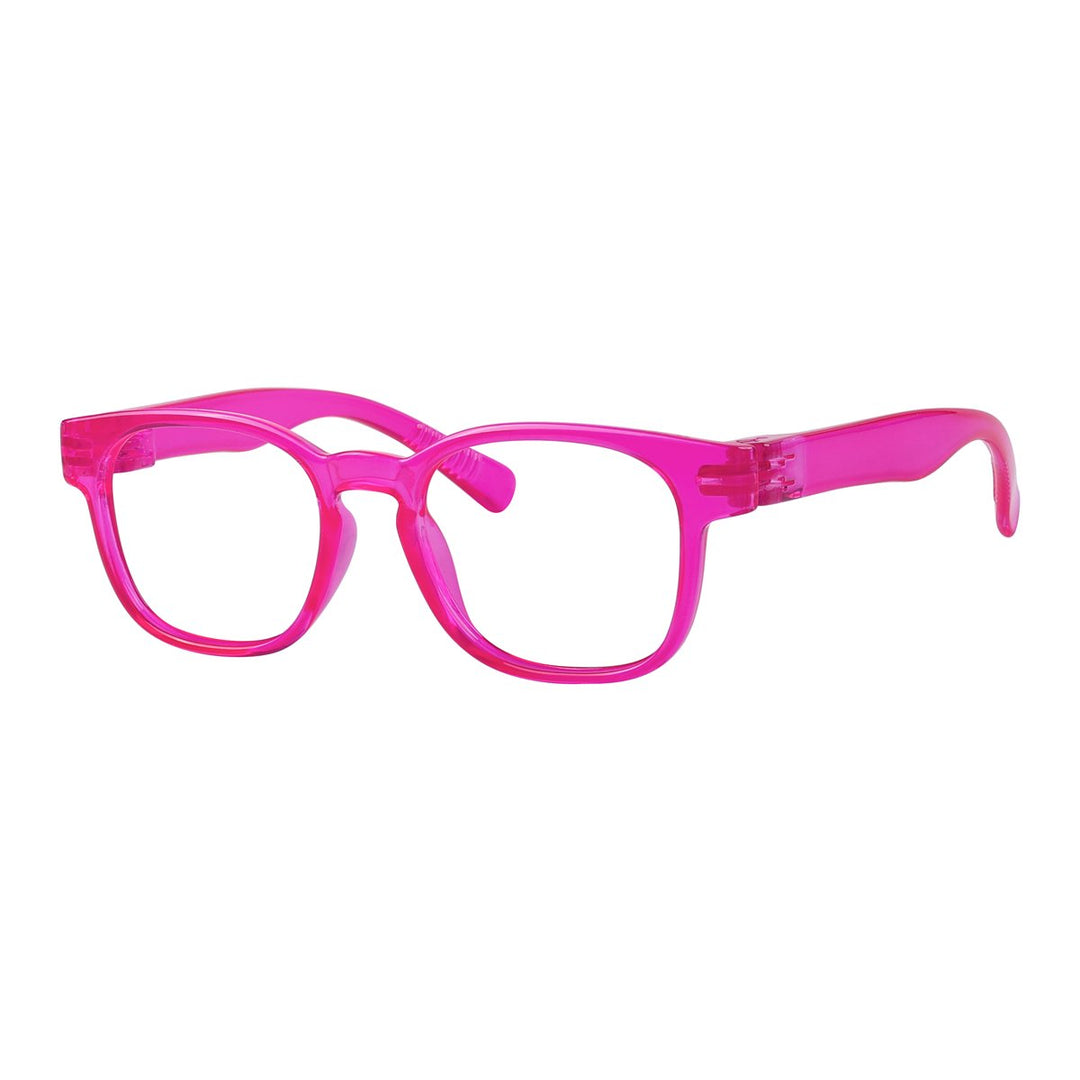 30% Blue Light Blocking Square Metalless Eyeglasses