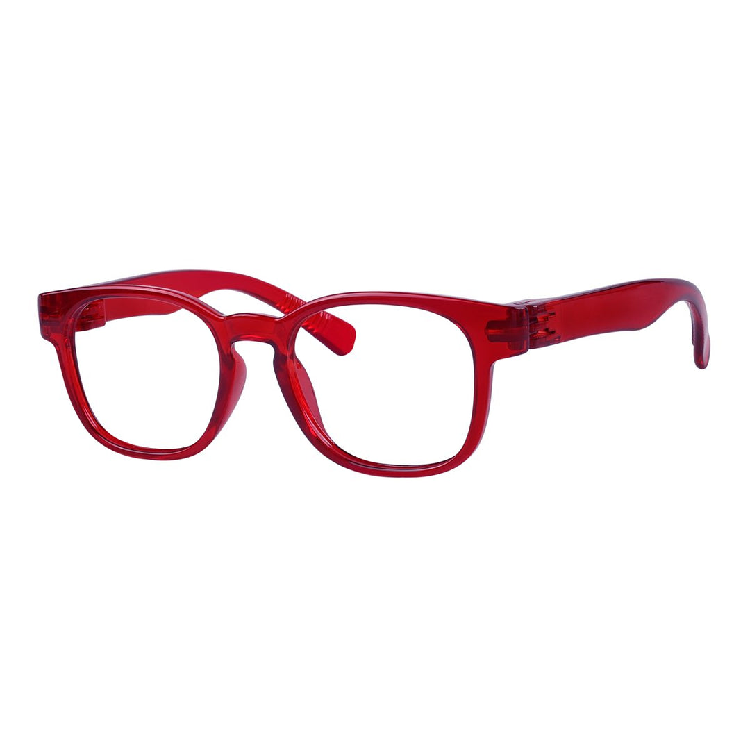 30% Blue Light Blocking Square Metalless Eyeglasses