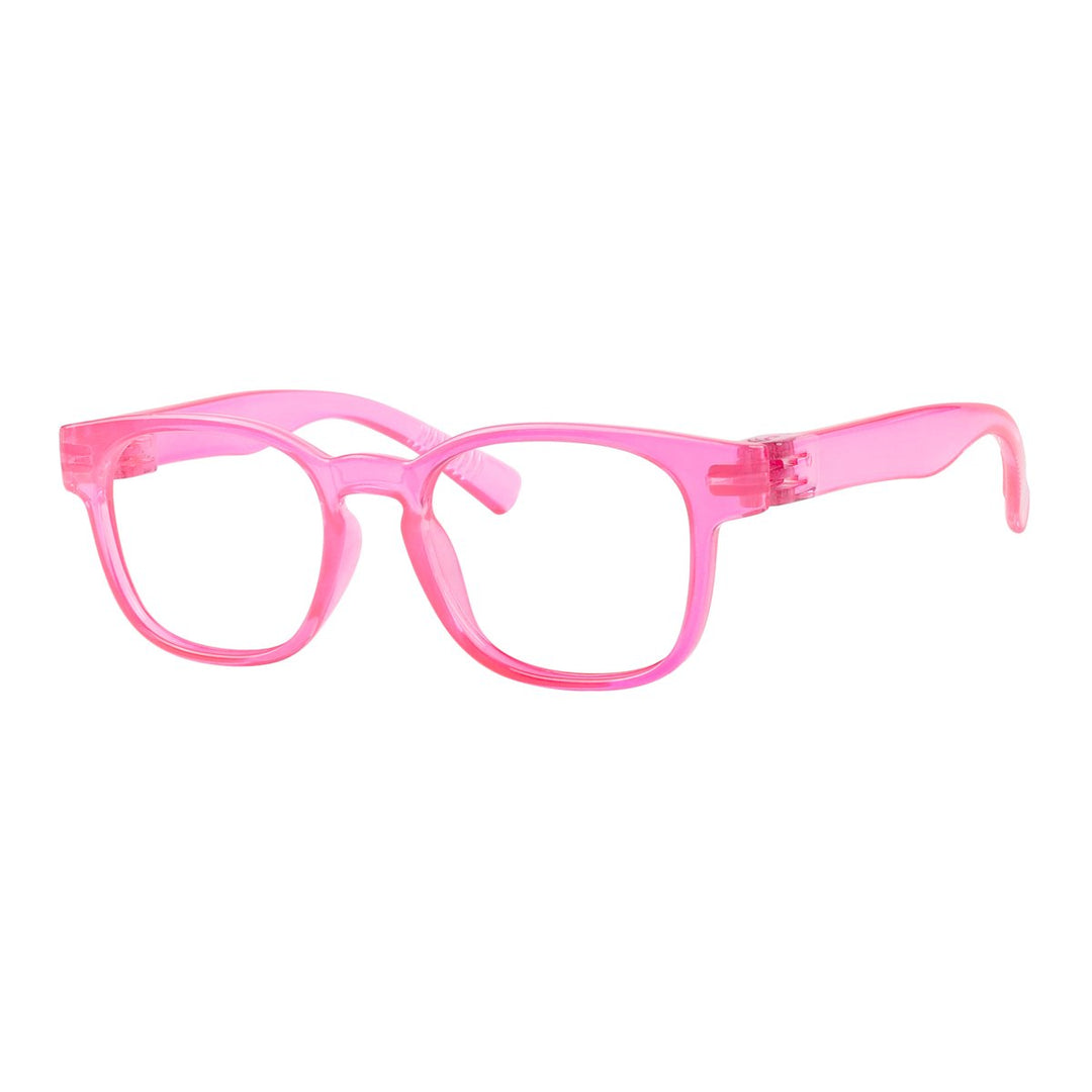 30% Blue Light Blocking Square Metalless Eyeglasses