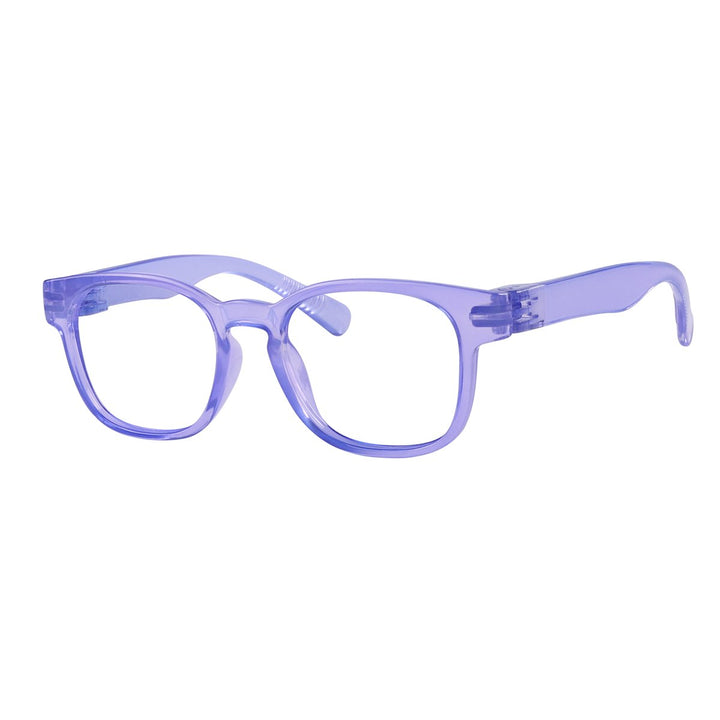 30% Blue Light Blocking Square Metalless Eyeglasses