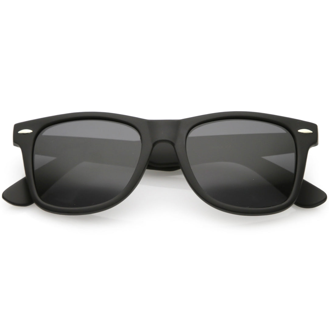 Classic Unisex Polarized Lens Horned Rim Sunglasses A840