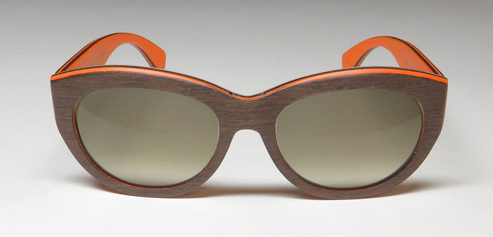 Gold & Wood Alifa Sunglasses