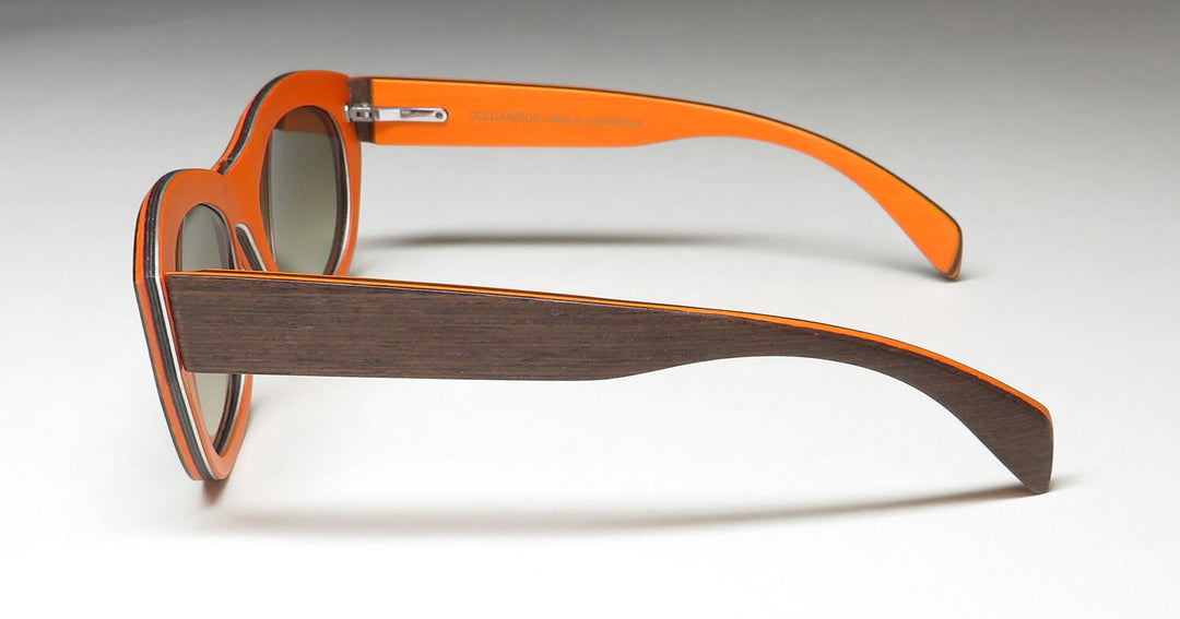 Gold & Wood Alifa Sunglasses