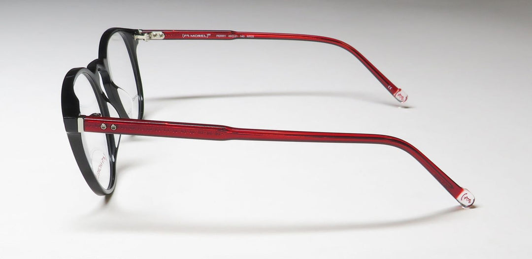 Morel Red Perry 90016c Eyeglasses