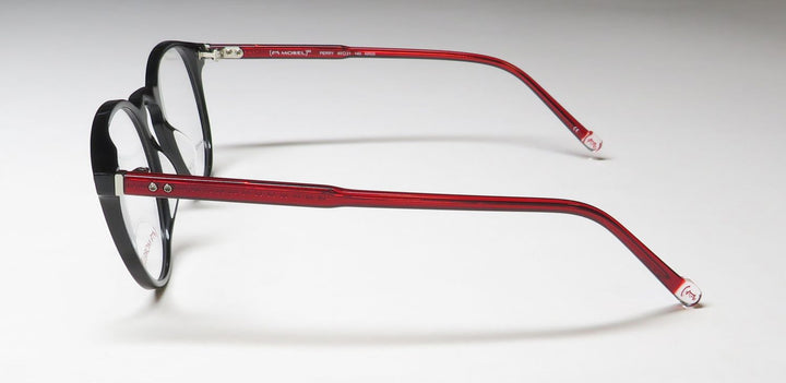 Morel Red Perry 90016c Eyeglasses