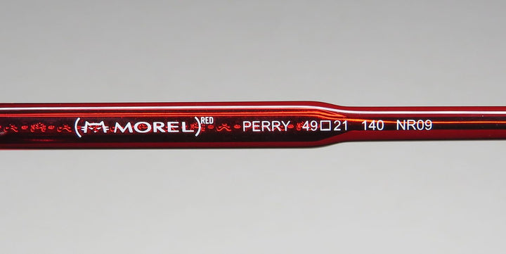 Morel Red Perry 90016c Eyeglasses
