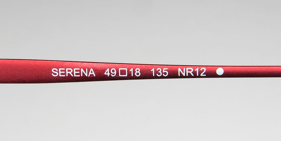Morel Red Serena 90017c Eyeglasses