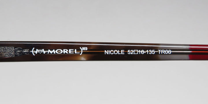Morel Red Nicole 90038c Eyeglasses