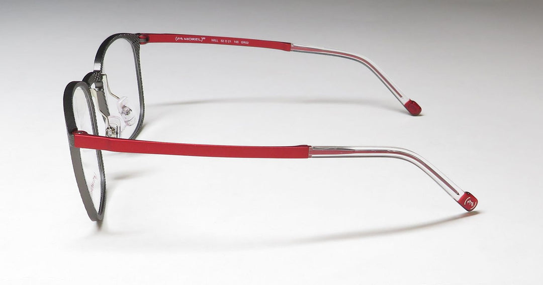 Morel Red Will 90014c Eyeglasses