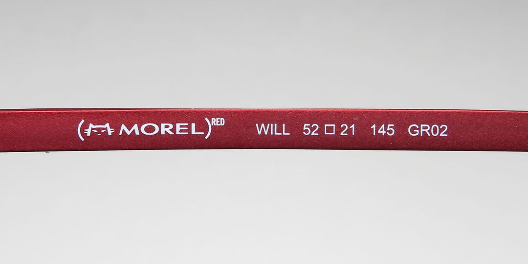 Morel Red Will 90014c Eyeglasses