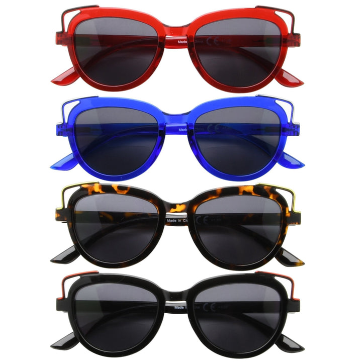 4 Pack Cat-eye Design Bifocal Sunglasses SBR2113