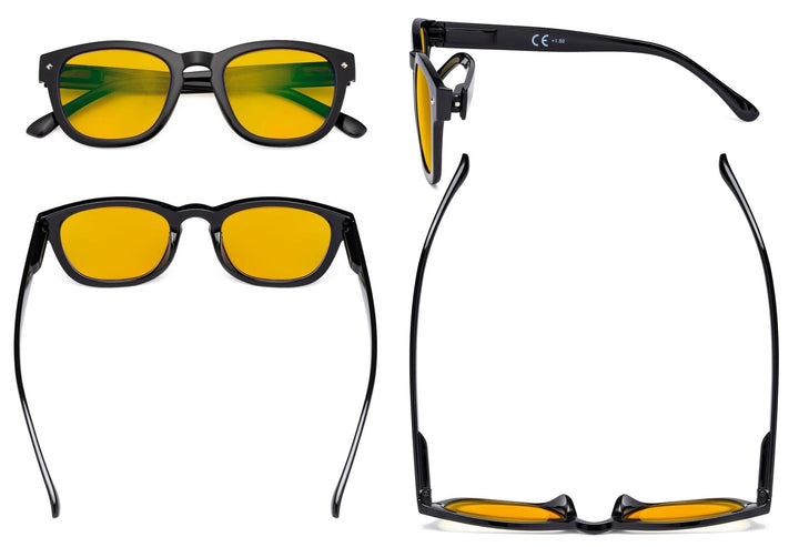 4 Pack Blue Light Blocking Reading Glasses HP089