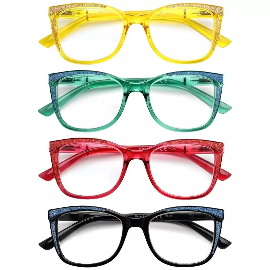 4 Pack Cat-eye Chic Reading Glasses R2030