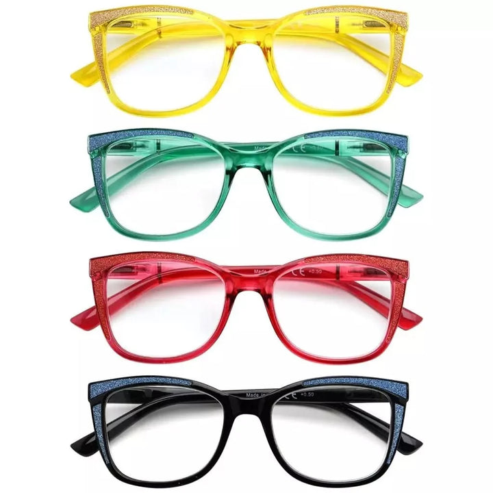 4 Pack Cat-eye Chic Reading Glasses R2030