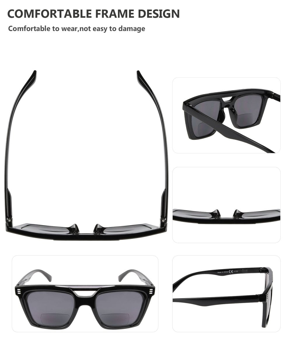4 Pack Cat-eye Design Bifocal Sunglasses SBR2113