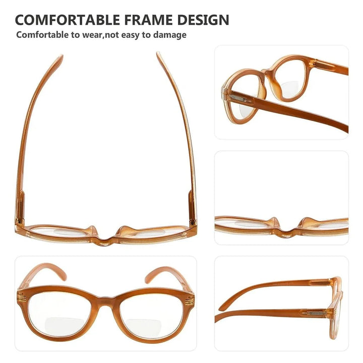 4 Pack Cat-eye Style Bifocal Reading Glasses BR2107