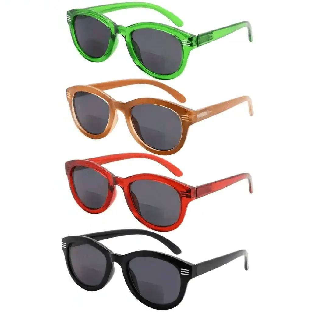 4 Pack Cat-eye Style Bifocal Sunglasses SBR2107