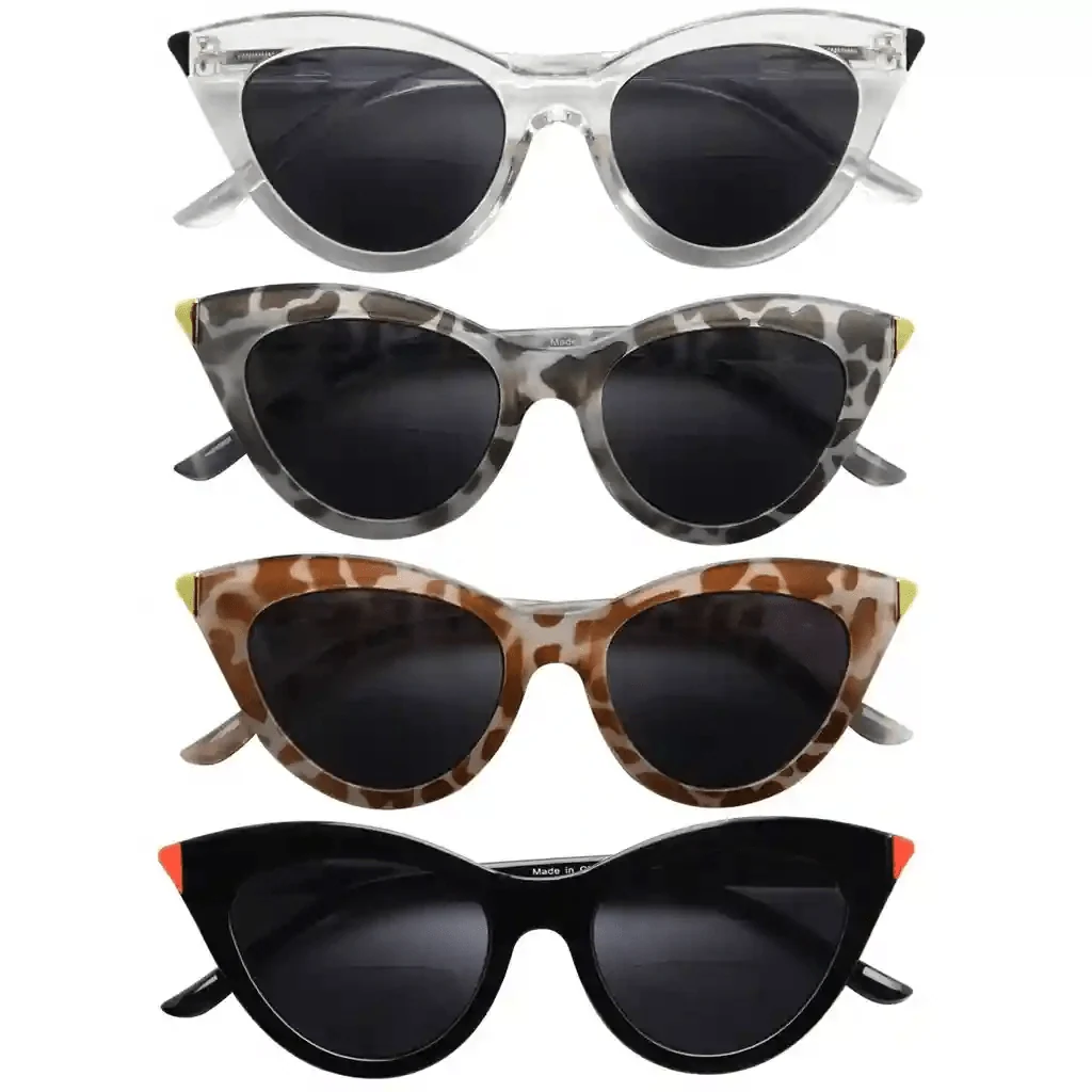 4 Pack Cat-eye Stylish Bifocal Sunglasses SBR2103