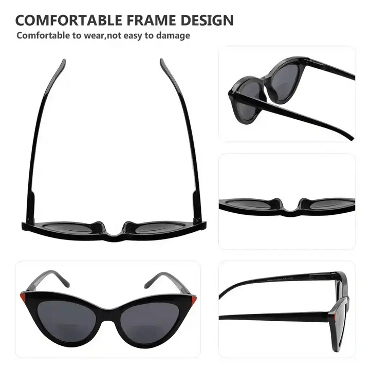 4 Pack Cat-eye Stylish Bifocal Sunglasses SBR2103