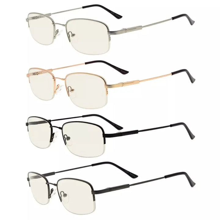 4 Pack Classic Blue Light Filter Reading Glasses CG1704