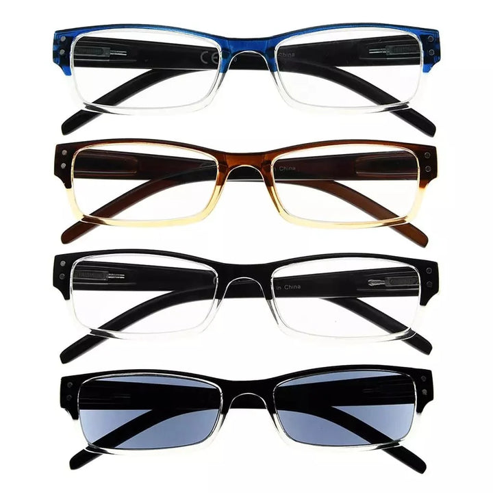 4 Pack Classic Reading Glasses R012-A