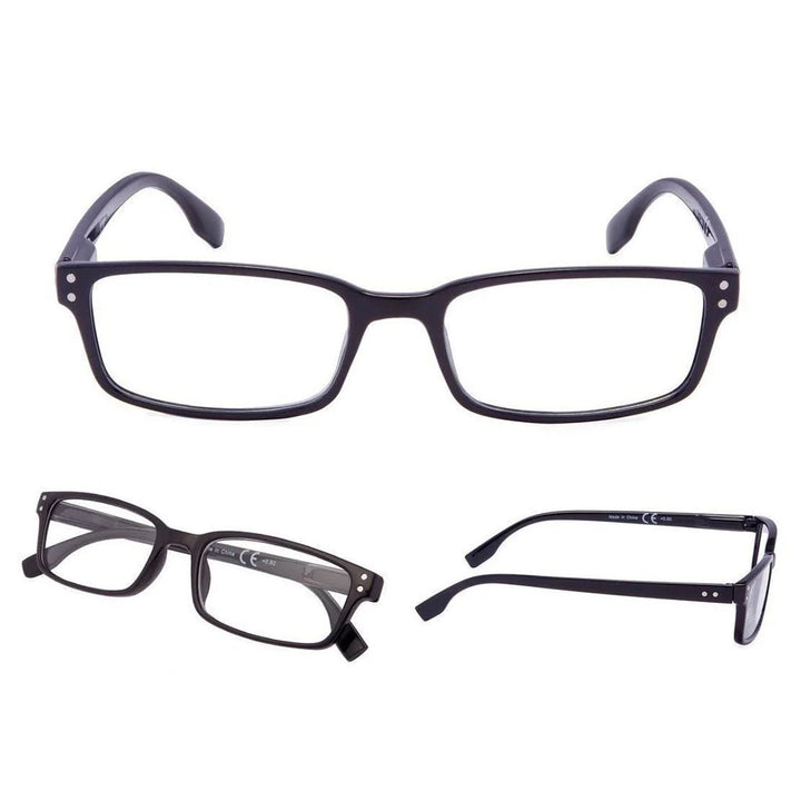 4 Pack Classical Spring-Hinges Reading Glasses R097