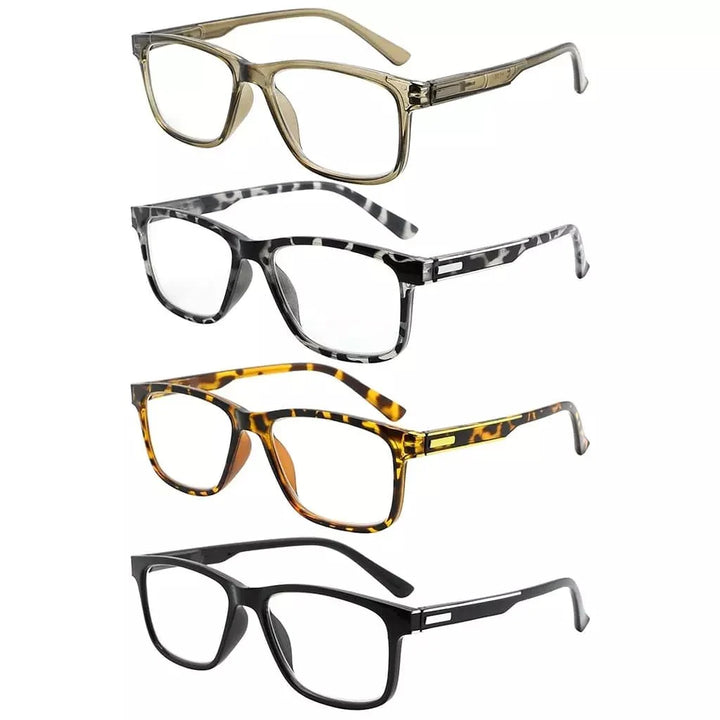 4 Pack Design Reading Glasses Chic Readers R005N