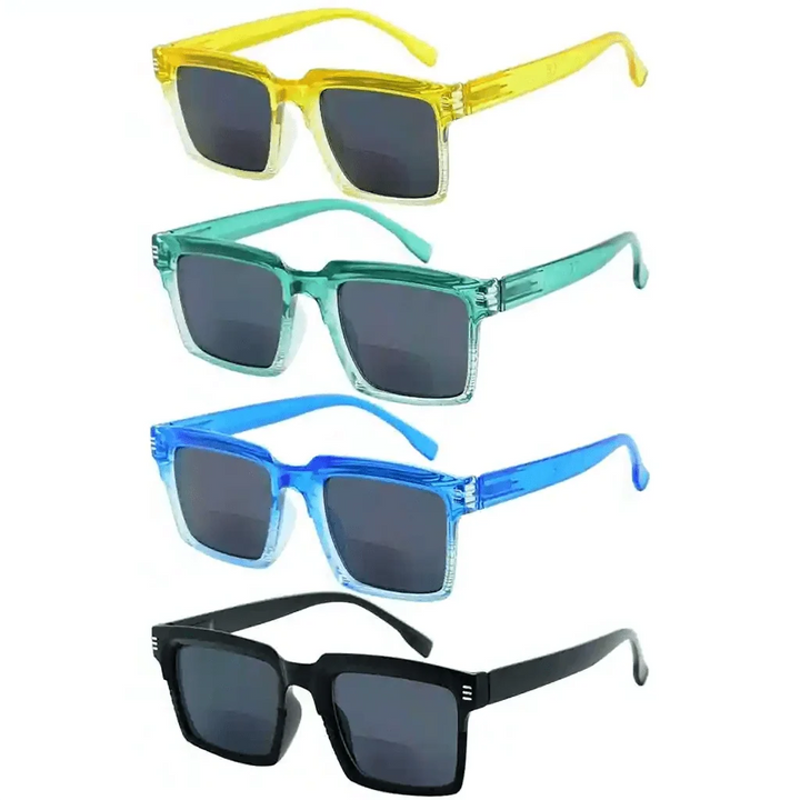 4 Pack Fashion Bifocal Reading Sunglasses SBR2027