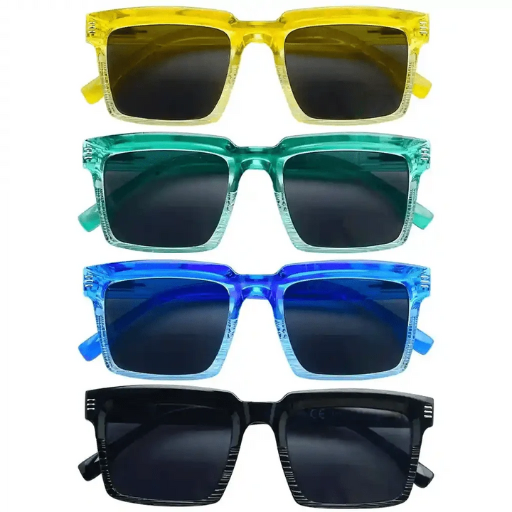 4 Pack Fashion Bifocal Reading Sunglasses SBR2027