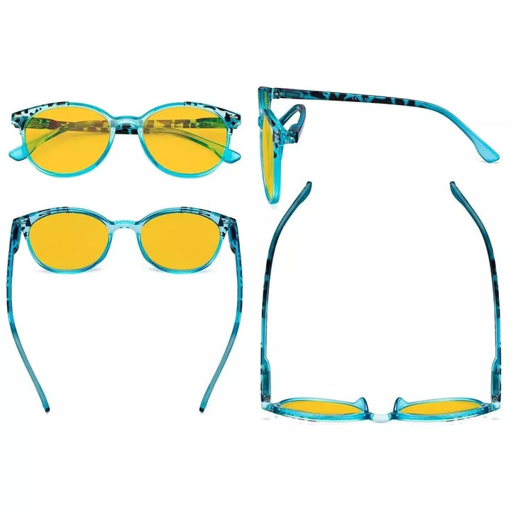 4 Pack Fashion Blue Light Blocking Reading Glasses HP9002D