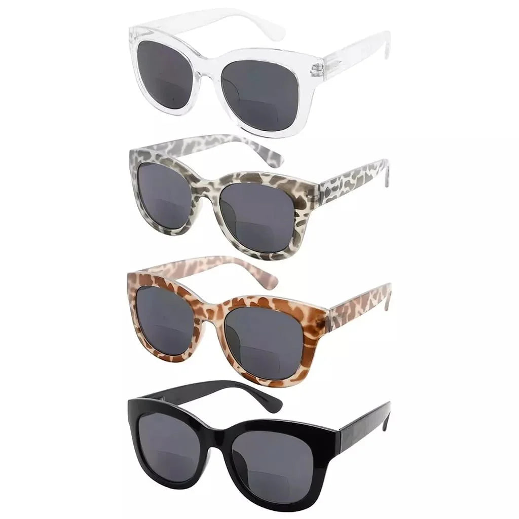 4 Pack Fashionable Bifocal Sunglasses SBR1555