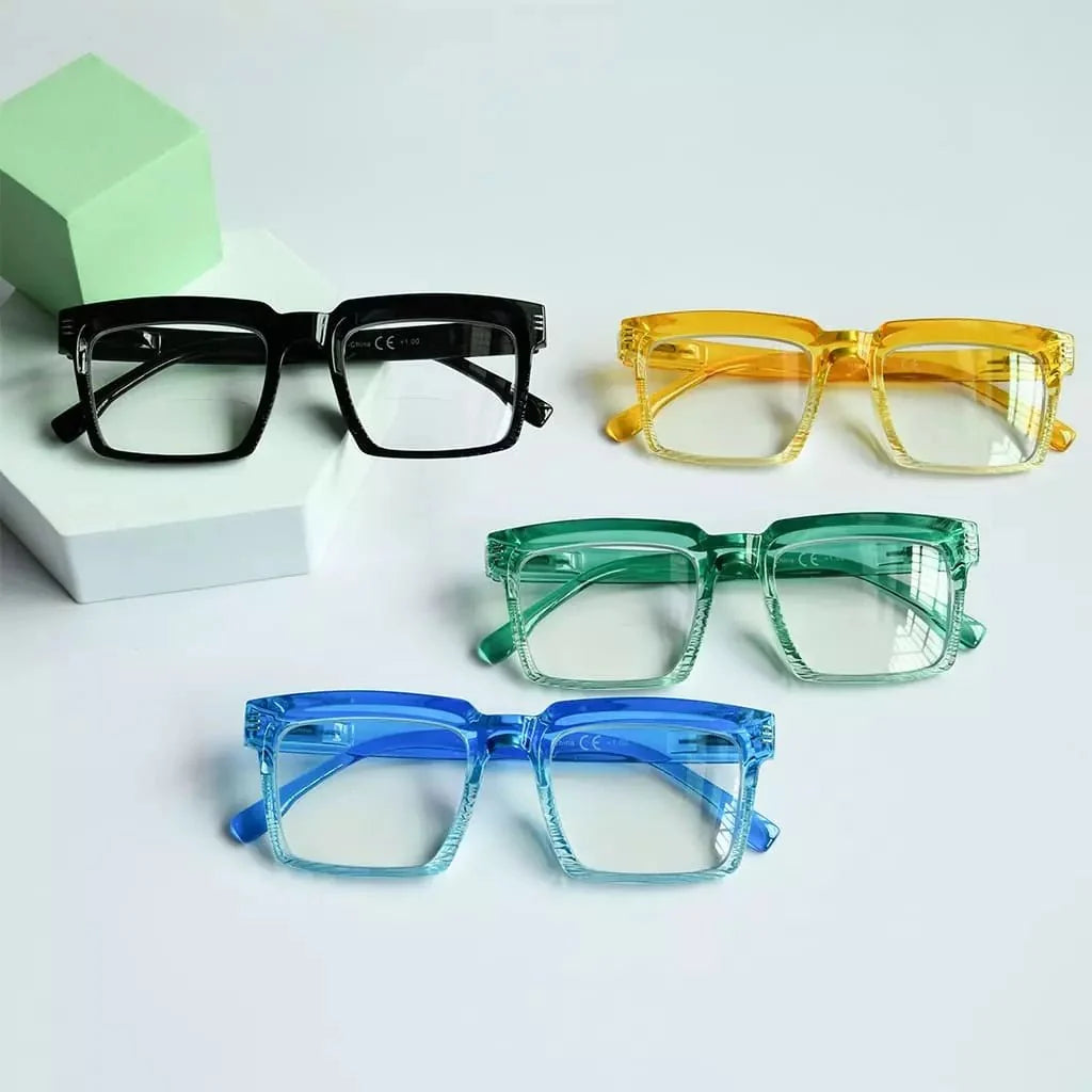 4 Pack Ladies Stylish Bifocal Reading Glasses BR2027
